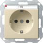 GIR45701 / Steckdose, cremeweiß/elektroweiß, Unterputz UP, 1 Fach, IP20 / EAN 4010337457015