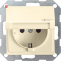 GIR45401 / Steckdose, cremeweiß/elektroweiß,...