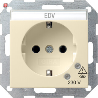 GIR45101 / SCHUKO ÜSS + BSF System 55 Cremeweiß / EAN 4010337451013