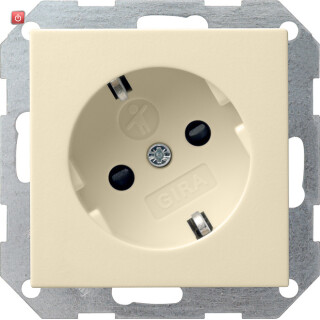 GIR41801 / SCHUKO 30° + SH System 55 Cremeweiß / EAN 4010337418016