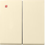 GIR29501 / Wippe 2f System 55 Cremeweiß / EAN 4010337295013