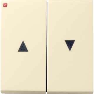 GIR29401 / Wippe 2f Pfeil System 55 Cremeweiß / EAN 4010337294016