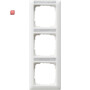 GIR110303 / Abdeckrahmen 3f senkr. BSF Standard 55 Reinweiß / EAN 4010337103035