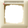 GIR109101 / Abdeckrahmen 1f BSF Standard 55 Cremeweiß / EAN 4010337091011