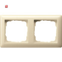 GIR21201 / Abdeckrahmen 2-fach, Standard 55 cremeweiss,...