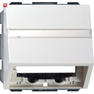 GIR87003 / Datenhaube Tragring + BSF System 55 Reinweiß / EAN 4010337870036