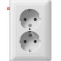 GIR78803 / SCHUKO 2f Vollpl. o.Kr. STK Standard 55 Reinweiß / EAN 4010337788034