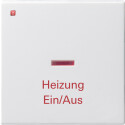 GIR67803 / Wippe Kontrollf. + Heizung Ein/Aus System 55...