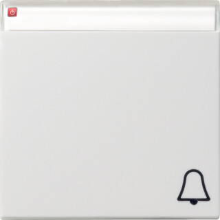 GIR67303 / Wippe Symb. Klingel + BSF System 55 Reinweiß / EAN 4010337673033