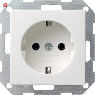GIR46603 / Steckdose, weiß, Unterputz UP, 1 Fach, IP20 / EAN 4010337466031