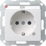 GIR45203 / SCHUKO Kontroll + BSF System 55 Reinweiß / EAN 4010337452034