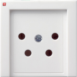 GIR27903 / Abd. KPN-Anschlussdose 4-p System 55 Reinweiß / EAN 4010337279037