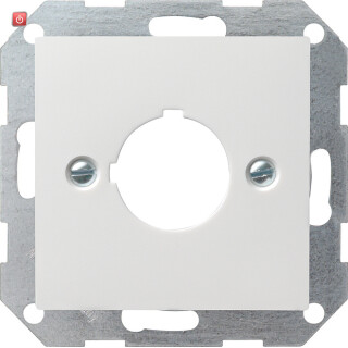 GIR27203 / Abd. Tragring Geräte D: 22,5 mm System 55 Reinweiß / EAN 4010337272038