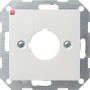GIR27203 / Abd. Tragring Geräte D: 22,5 mm System 55 Reinweiß / EAN 4010337272038