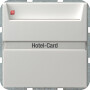 GIR14003 / Hotel-Card Wechsler (bel.) BSF System 55 Reinweiß / EAN 4010337140030