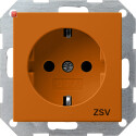GIR45602 / Steckdose, orange, Unterputz UP, 1 Fach, IP20...