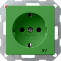 GIR45502 / Steckdose, grün, Unterputz UP, 1 Fach,...