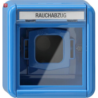 GIR20730 / Abd. BSF + Glasscheibe WG AP Blau / EAN 4010337207306