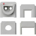 GIR730 / Set Adapter Ltg.einf. WG AP Grau / EAN...
