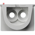 GIR1230 / Adapter Ltg.einf. 2f WG AP Grau / EAN...