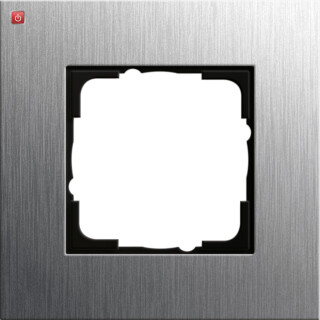 GIR211219 / Abdeckrahmen 1f Gira Esprit Edelstahl / EAN 4010337015765