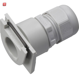 GIR630 / Adapter Ltg.einf. M20 WG AP Grau / EAN 4010337006305