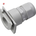 GIR630 / Adapter Ltg.einf. M20 WG AP Grau / EAN...