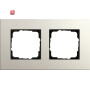 GIR212220 / Abdeckrahmen 2f Gira Esprit Lin.Mpx.Hellgrau / EAN 4010337015826
