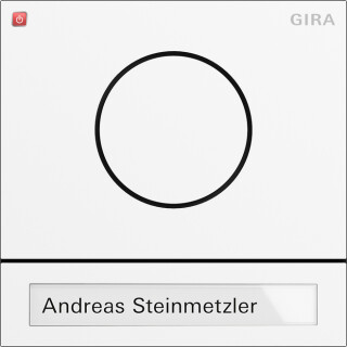GIR5565902 / Türstationsmod. System 106 Verkehrsweiß(lack.) / EAN 4010337022466