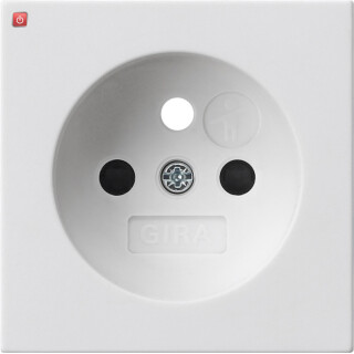 GIR96603 / Abd. Steckd. Erdstift BSF + SH System 55 Reinweiß / EAN 4010337026242