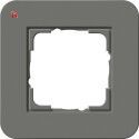 GIR211423 / Abdeckrahmen 1f Gira E3 Dklgrau/Anthrazit /...