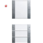 GIR213426 / Wippenset 4f (1+3) BSF System 55 Klar/F Alu / EAN 4010337081432