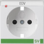 GIR923127 / Abd. SCHUKO BSF + SH SV System 55 Reinweiß m / EAN 4010337025535