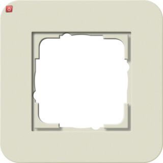 GIR211427 / Abdeckrahmen 1f Gira E3 Sand/Anthrazit / EAN 4010337024576