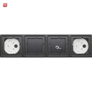 GIR5504910 / AP-Gehäuse 4f System 106 Anthrazit / EAN 4010337022954