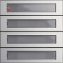 GIR5534926 / Ruftastenmodul 4f System 106 Aluminium / EAN 4010337022558