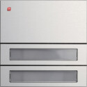 GIR5532926 / Ruftastenmodul 2f System 106 Aluminium / EAN...