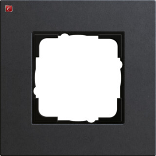 GIR211226 / Abdeckrahmen 1f Gira Esprit Lin.Mpx.Anthrazit / EAN 4010337015871