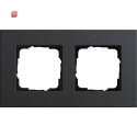GIR212226 / Abdeckrahmen 2f Gira Esprit Lin.Mpx.Anthrazit...