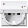 GIR94203 / Abd. SCHUKO KD Kontroll + SH System 55 Reinweiß / EAN 4010337942030
