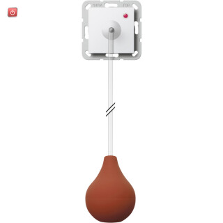 GIR591303 / Ruftaster Plus pneumatisch System 55 Reinweiß / EAN 4010337086185
