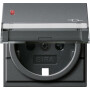GIR144628 / Abd. SCHUKO KD BSF + SH System 55 Anthrazit / EAN 4010337059783