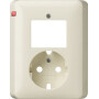 GIR92801 / Abd. Kombi AusWe/SCHUKO System 55 Cremeweiß / EAN 4010337040125