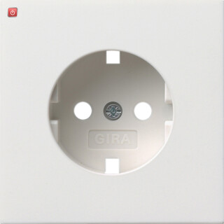 GIR920112 / Abd. SCHUKO Flächenschalter Reinweiß / EAN 4010337053101