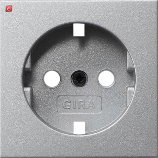 GIR92026 / Abd. SCHUKO System 55 F Alu / EAN 4010337920267