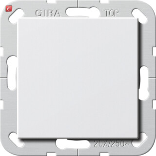 GIR283603 / Wippschalter BS 20 AX Aus 2-p System 55 Reinweiß / EAN 4010337078951