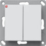 GIR242227 / EnOcean Funk Wandsender 2f System 55 Reinweiß m / EAN 4010337060451
