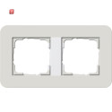 GIR212411 / Abdeckrahmen 2f Gira E3...