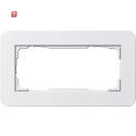 GIR1002410 / Abdeckrahmen 2f o.M. Gira E3...