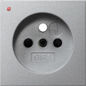 GIR94526 / Abd. Steckd. Erdstift + SH System 55 F Alu /...